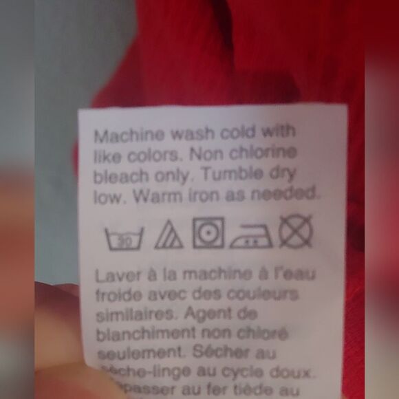 J. Crew Textured Short Sleeve Top w Tie Front Sz S - Picture 9 of 9